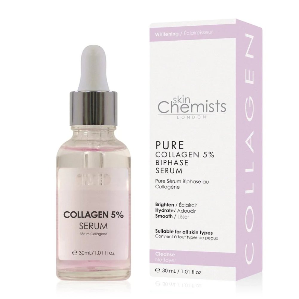 NWT Skin Chemists London Pure Collagen 5% Biphase Serum